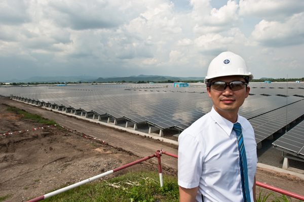 Elektrownia słoneczna w prowincji Kanchanaburi