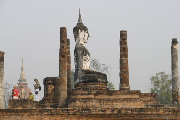 Wat Mahathat w Sukhotai: centrum dawnej stolicy